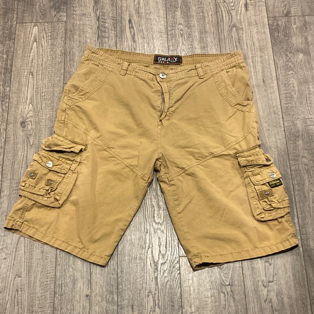 Galaxy By Harvic Men's Khaki Cargo Shorts